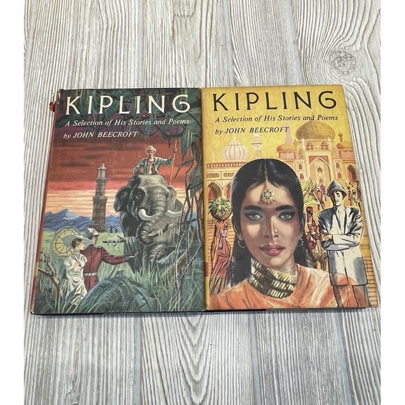Other - Kipling : A Selection of His Stories and Poems by John Beecroft Vol. 1 & 2 1956